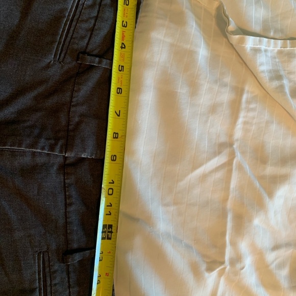 $10 LOFT Charcoal size 8 Petite Trousers-slacks-pants - Picture 7 of 7